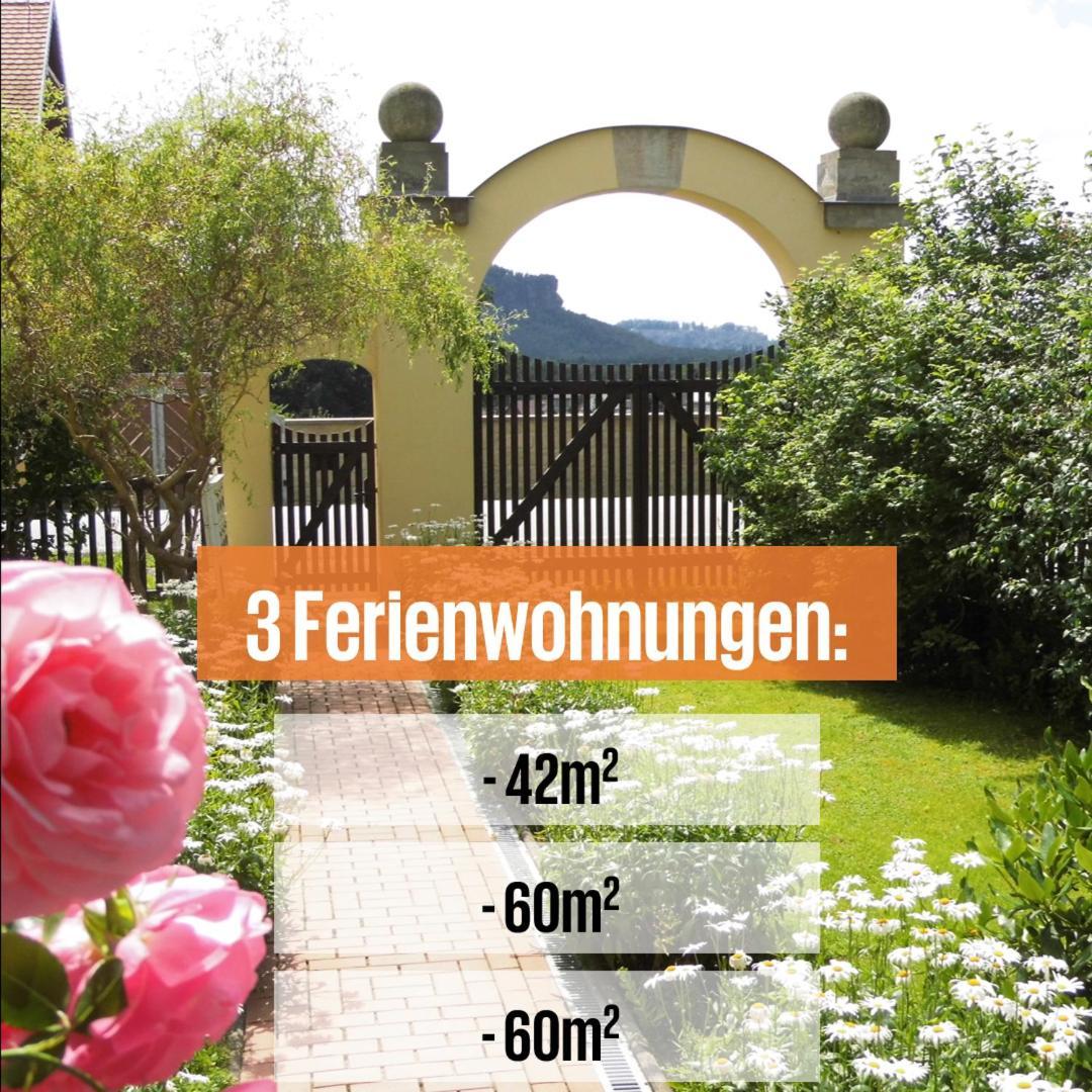 Ferienwohnung Zum Lilienstein Bad Schandau Zewnętrze zdjęcie