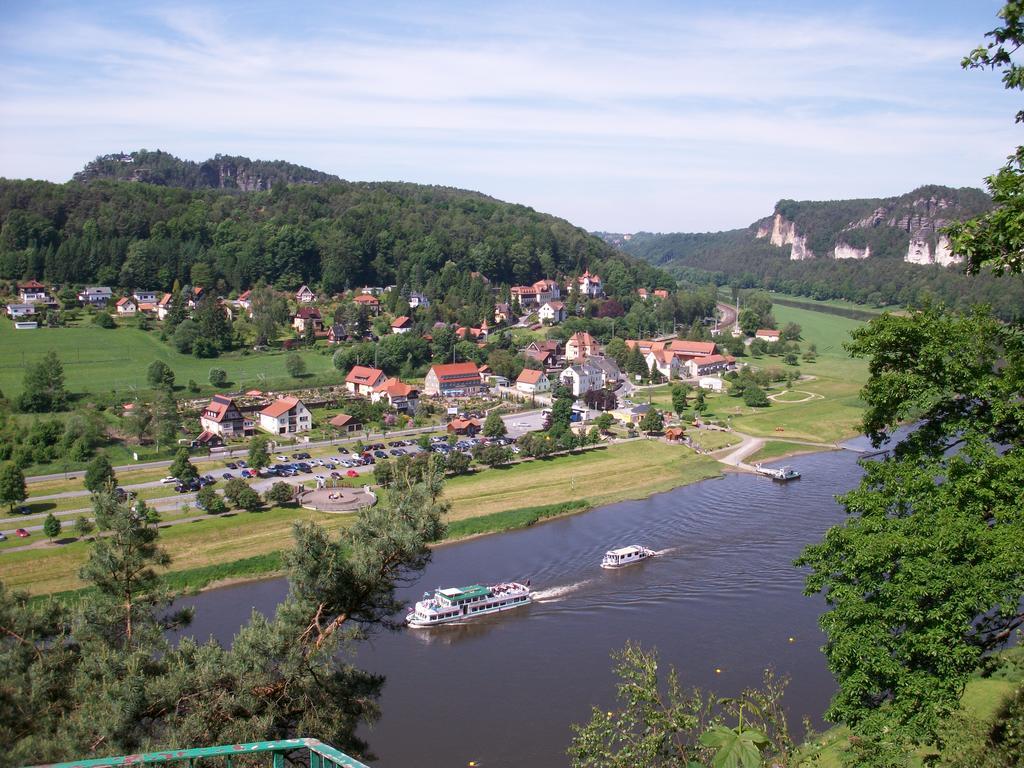Ferienwohnung Zum Lilienstein Bad Schandau Zewnętrze zdjęcie