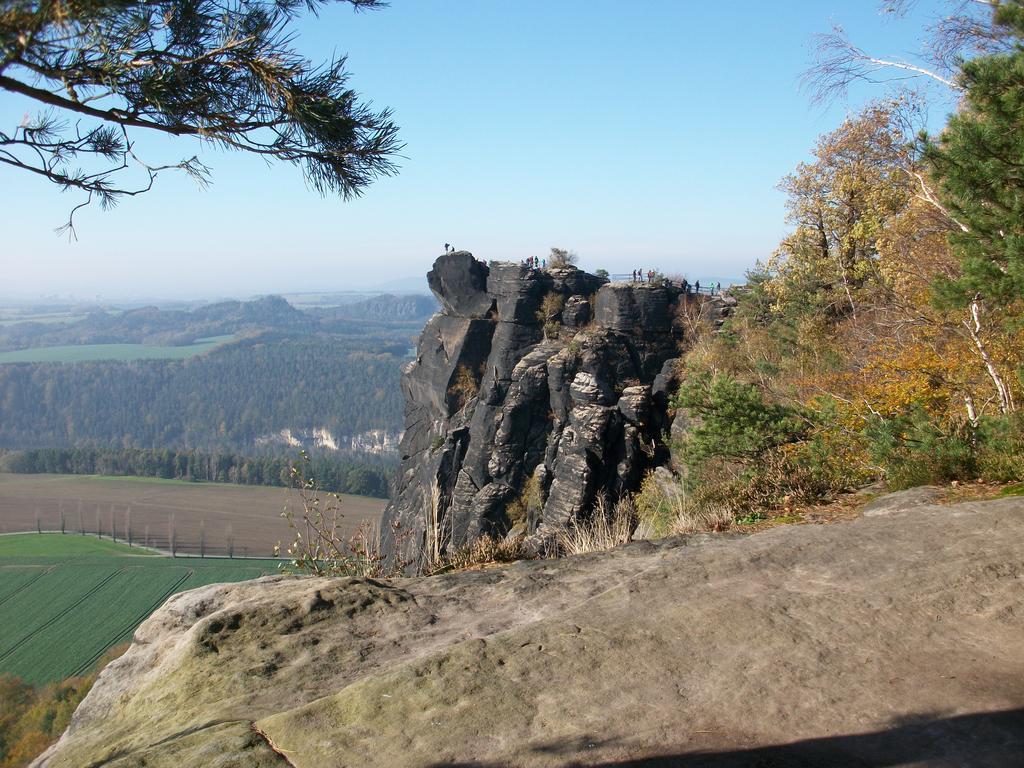Ferienwohnung Zum Lilienstein Bad Schandau Zewnętrze zdjęcie