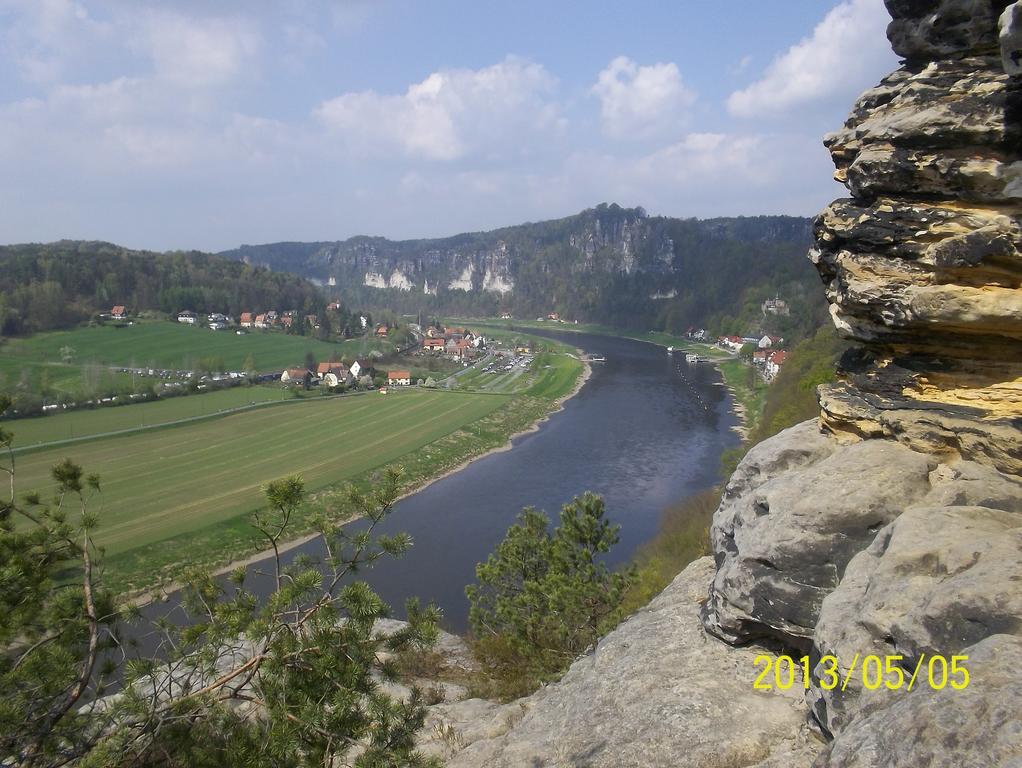 Ferienwohnung Zum Lilienstein Bad Schandau Zewnętrze zdjęcie