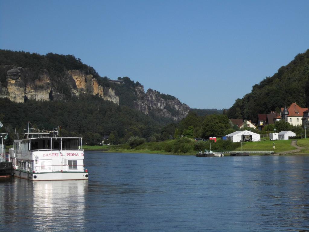 Ferienwohnung Zum Lilienstein Bad Schandau Zewnętrze zdjęcie