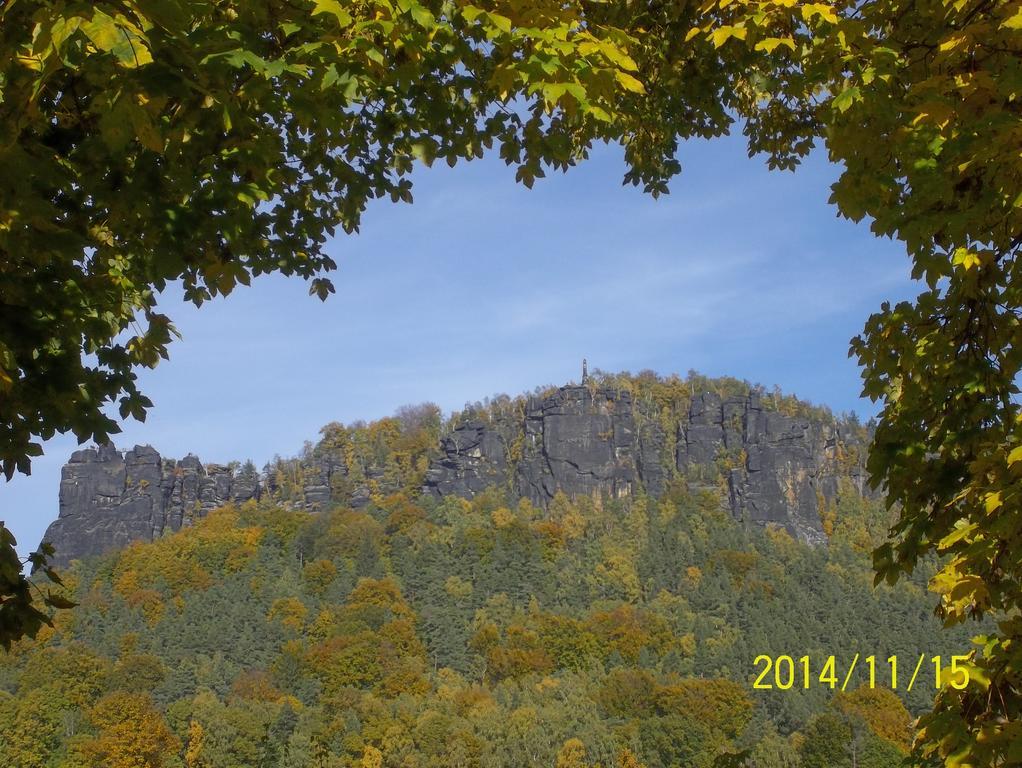 Ferienwohnung Zum Lilienstein Bad Schandau Zewnętrze zdjęcie