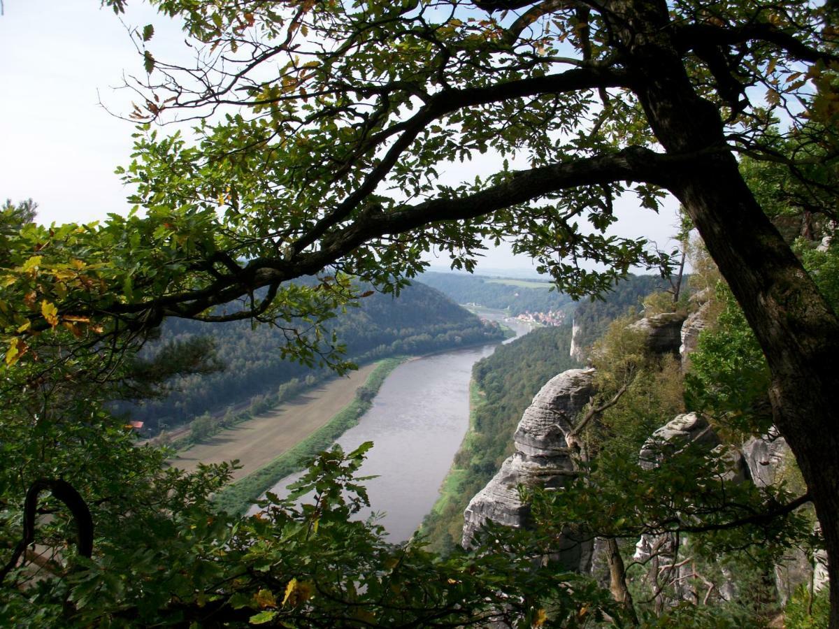 Ferienwohnung Zum Lilienstein Bad Schandau Zewnętrze zdjęcie