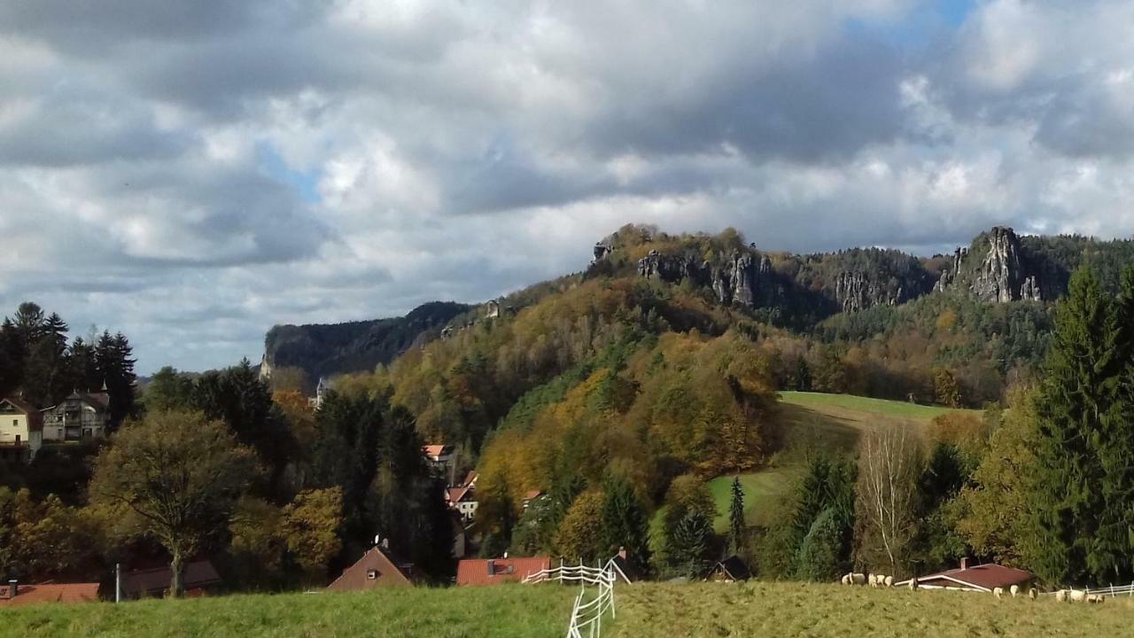Ferienwohnung Zum Lilienstein Bad Schandau Zewnętrze zdjęcie