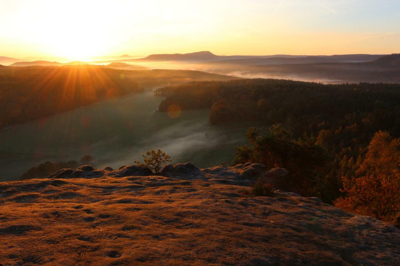 Ferienwohnung Zum Lilienstein Bad Schandau Zewnętrze zdjęcie