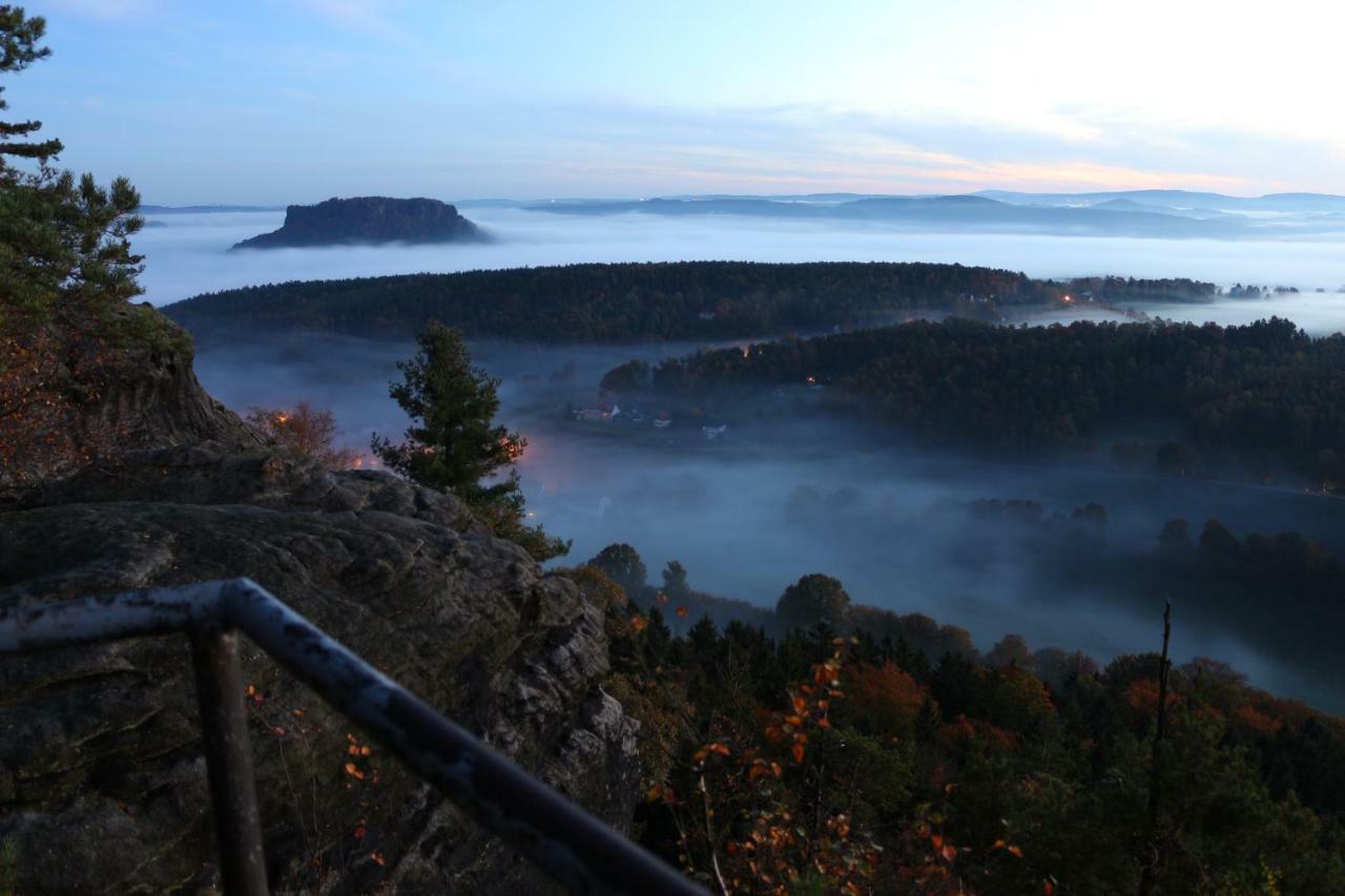 Ferienwohnung Zum Lilienstein Bad Schandau Zewnętrze zdjęcie