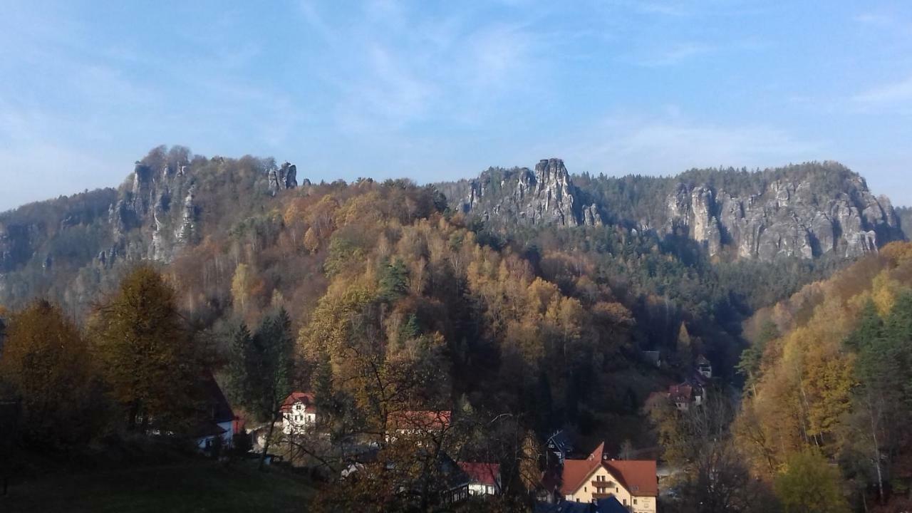 Ferienwohnung Zum Lilienstein Bad Schandau Zewnętrze zdjęcie