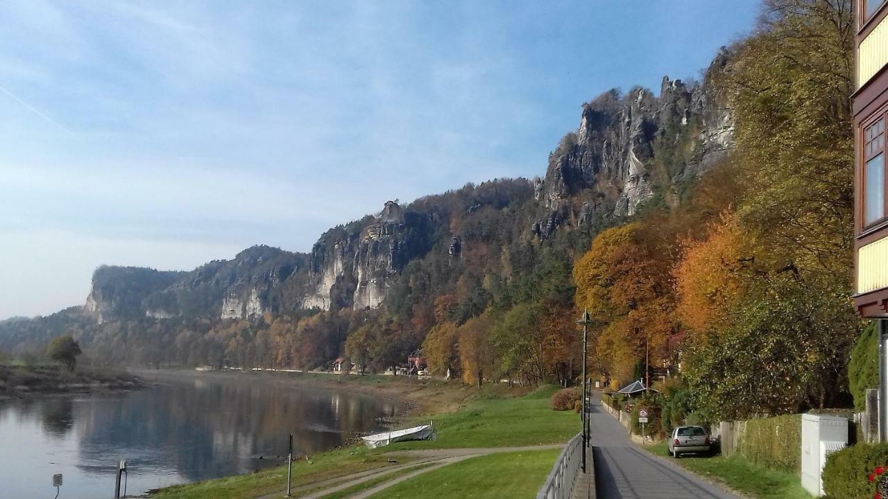 Ferienwohnung Zum Lilienstein Bad Schandau Zewnętrze zdjęcie
