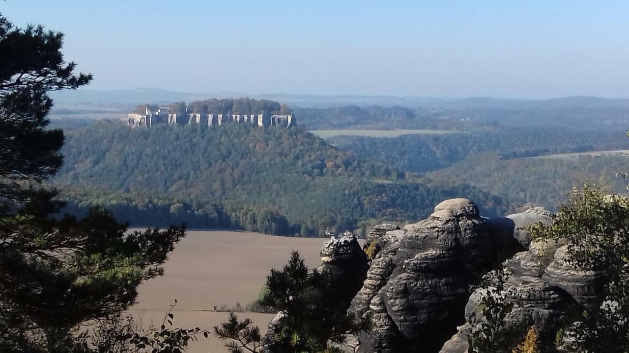 Ferienwohnung Zum Lilienstein Bad Schandau Zewnętrze zdjęcie